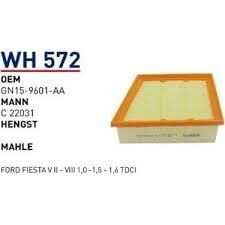 HAVA FILTRESI FORD FIESTA V II - VIII 1,0 -1,5 - 1,6 TDCI