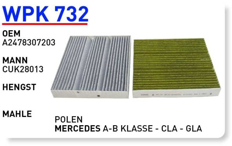 KARBONLU POLEN FİLTRESİ