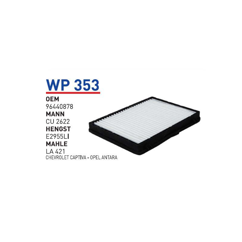 POLEN FILTRESI CHEVROLET CAPTiVA - OPEL ANTARA