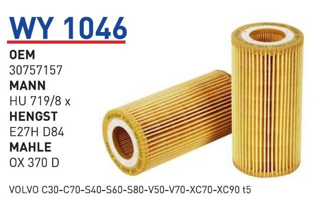 YAG FILTRESI VOLVO C30-C70-S40-S60-S80-V50-V70-XC70-XC90 t5