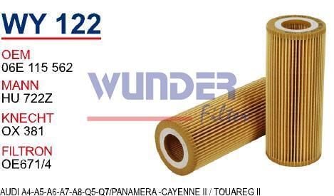 YAG FILTRESI AUDI A4-A5-A6-A7-A8-Q5-Q7/PANAMERA -CAYENNE II / TOUAREG II