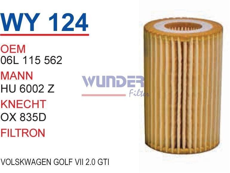 YAG FILTRESI VOLKSWAGEN GOLF VII 2,0 GTI
