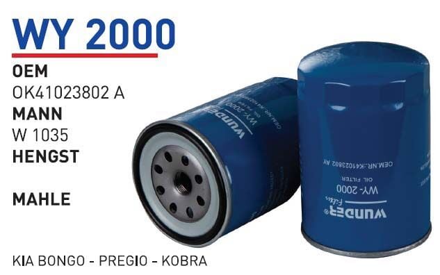 YAG FILTRESI KiA BONGO - PREGiO - KOBRA