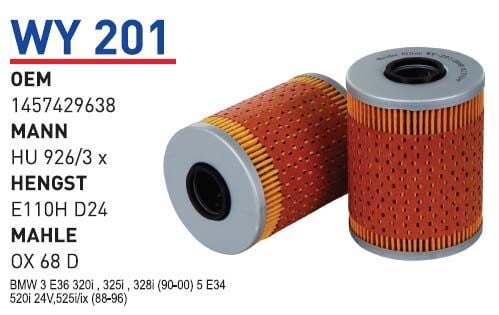 YAG FILTRESI BMW 3.20 - 5.20 E34 - E36 M50