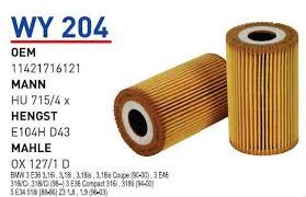 YAG FILTRESI BMW E36 (93) - E46 (98) - Z3 (98) M43