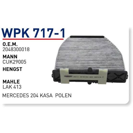 POLEN FILTRESI MERCEDES 204 KASA