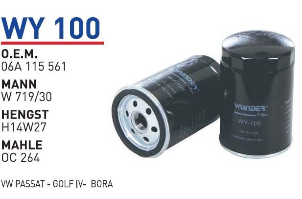 YAG FILTRESI VOLKSIAGEN PASSAT- GOLF IV - BORA