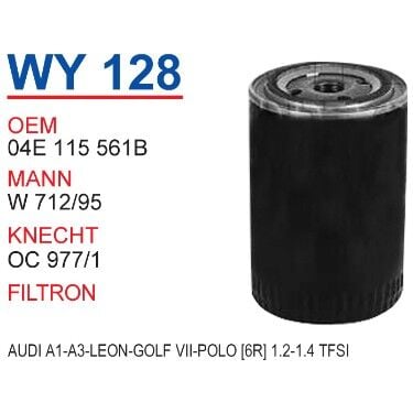 YAG FILTRESI AUDI A1-A3-LEON-GOLF VII - POLO[6R] 1,2-1,4 TFSI