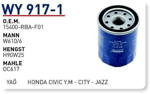 YAG FILTRESI HONDA CIVIC Y.M - CiTY - JAZZ