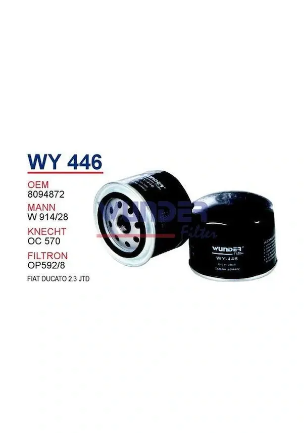 YAG FILTRESI PEUGEOT BOXER 2.8 HDi 06- Y.M