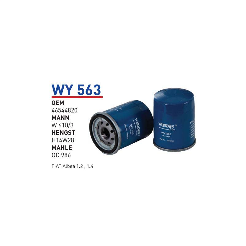 YAG FILTRESI FiAT ALBEA 1.2 - 1.4