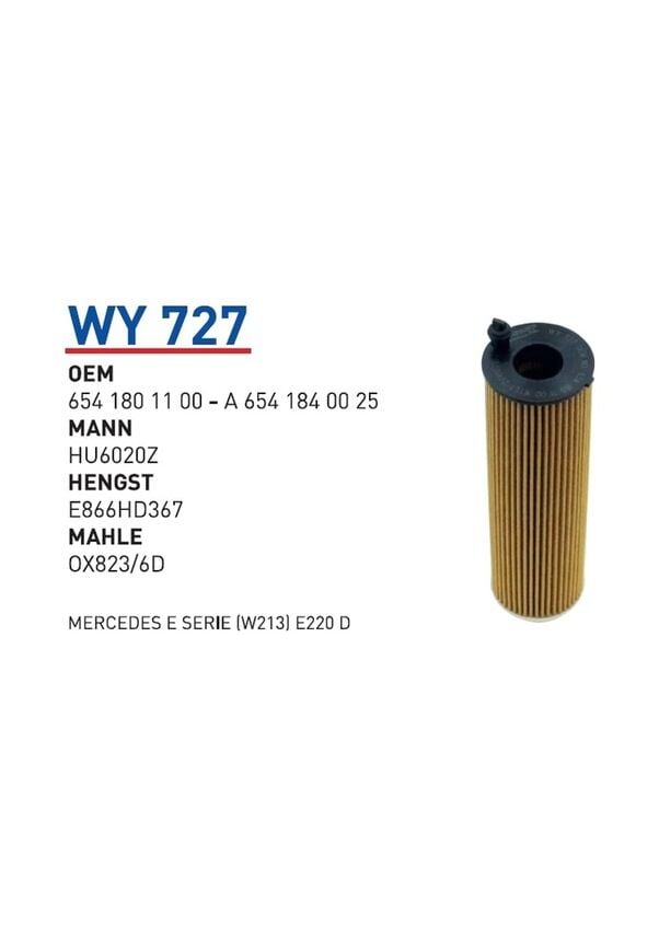 YAG FILTRESI MERCEDES ESERISI (W213) E220 D