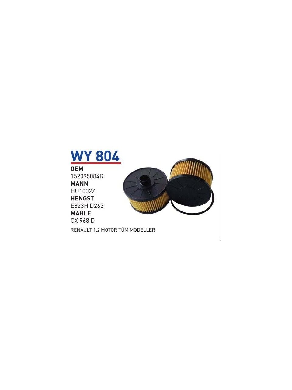 YAG FILTRESI REN. FLUENCE -TRAFIC II-III-MEGANE