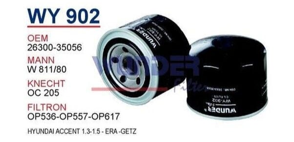 YAG FILTRESI HYUNDAi ACCENT 1.3-1.5 - ERA - GETZ HONDA CiViC - ACCORD - CRV MiTSUBiSHi BiNEK