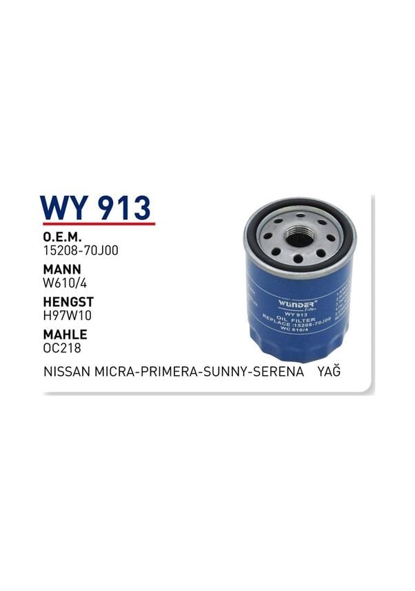 YAG FILTRESI NiSSAN MiCRA-PRiMERA-SUNNY-SERENA