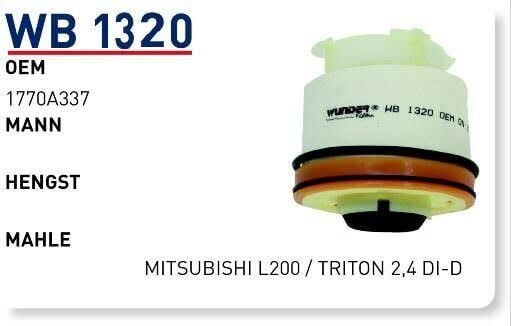 YAKIT FILTRESI MITSUBISHI L200 / TRITON 2,4 DI-D