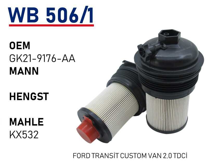MAZOT FİLTRESİFORD TRANSİT 2,0