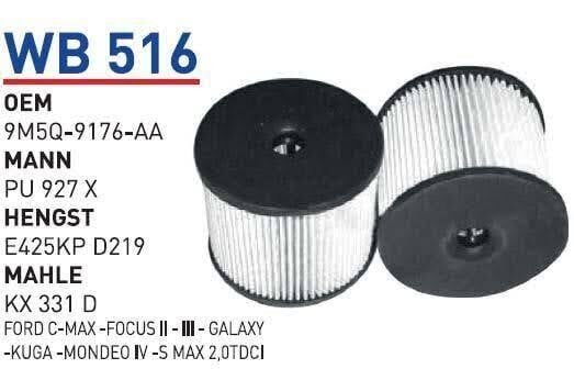 YAKIT FILTRESI FORD FIAT SCUDO CITROEN PEUGEOT 2,0TDCI
