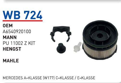 YAKIT FILTRESI MERCEDES A-KLASSE(W177) C-KLASSE/ E-KLASSE
