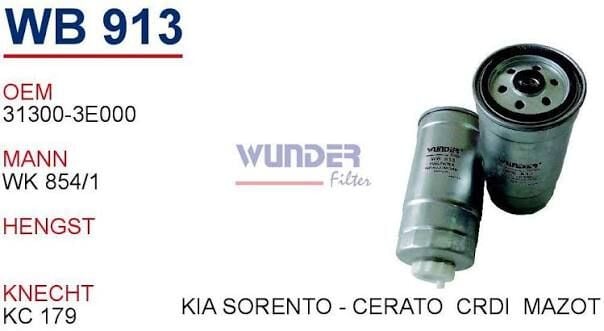 YAKIT FILTRESI KiA SORENTO - CERATO CRDI