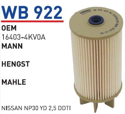 YAKIT FILTRESI NISSAN NP30 YD 2,5 DDTI