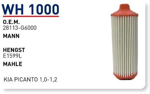 HAVA FILTRESI KIA PICANTO 1,0-1,2