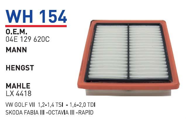 HAVA FILTRESI SKODA FABIA III-OCTAVIA III -RAPID -VW GOLF VII 1,2-1,4 TSI /1,6-2,0 TDI