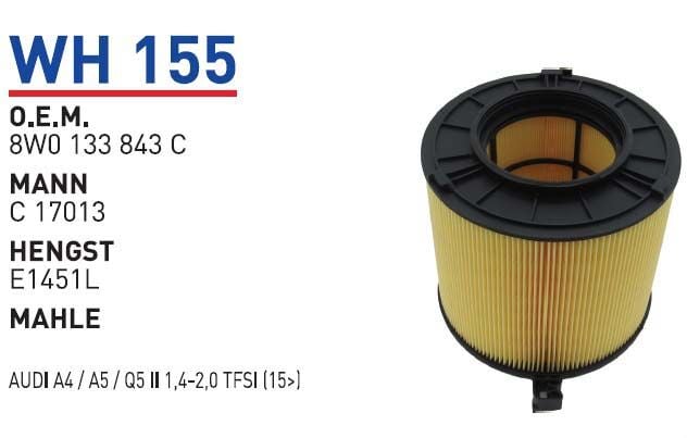 HAVA FILTRESI AUDI A4 / A5 / Q5 II 1,4-2,0 TFSI