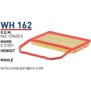 HAVA FILTRESI VOLKSWAGEN POLO VI (AW)-SEAT IBIZA VI 1,0 MPI