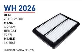 HAVA FILTRESI HYUNDAi SANTA FE - Y.M