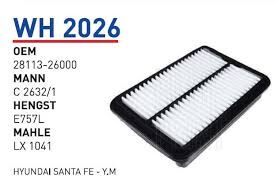 HAVA FILTRESI HYUNDAi SANTA FE - Y.M