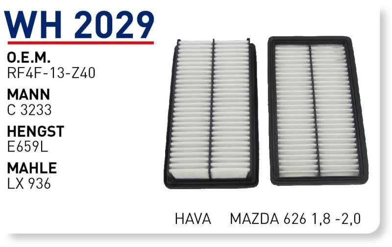 HAVA FILTRESI MAZDA 626 1,8 -2,0
