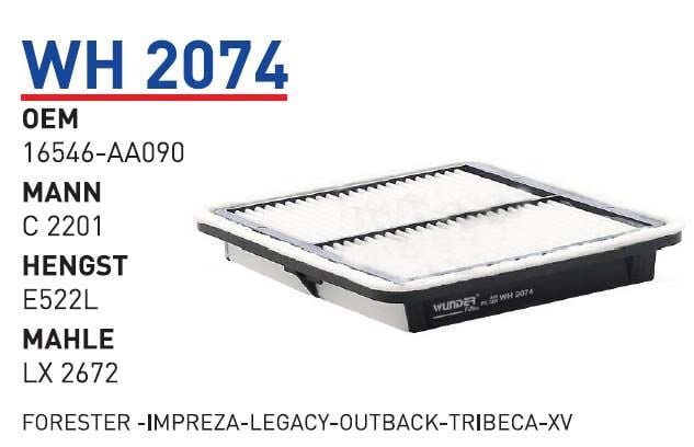 HAVA FILTRESI FORESTER -IMPREZA-LEGACY-OUTBACK-TRIBECA-XV