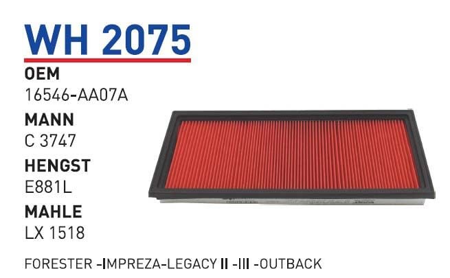 HAVA FILTRESI FORESTER -IMPREZA-LEGACY II -III -OUTBACK