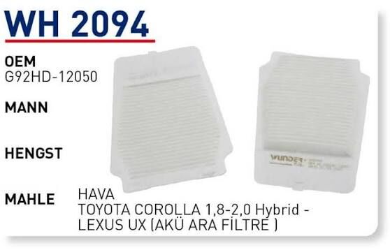 TOYOTA COROLLA 1,8