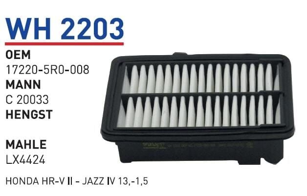 HAVA FILTRESI HONDA HR-V II - JAZZ IV 13,-1,5