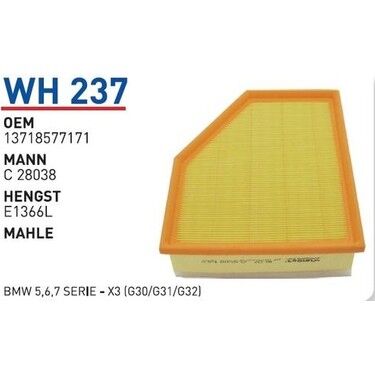 HAVA FILTRESI BMW 5,6,7 SERIE - X3 (G30/G31/G32)