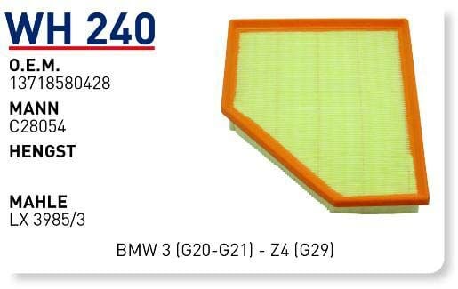 HAVA FILTRESI BMW 3 (G20-G21) - Z4 (G29)
