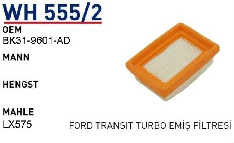 HAVA FILTRESI FORD TRANSIT NEFES FILTRESI
