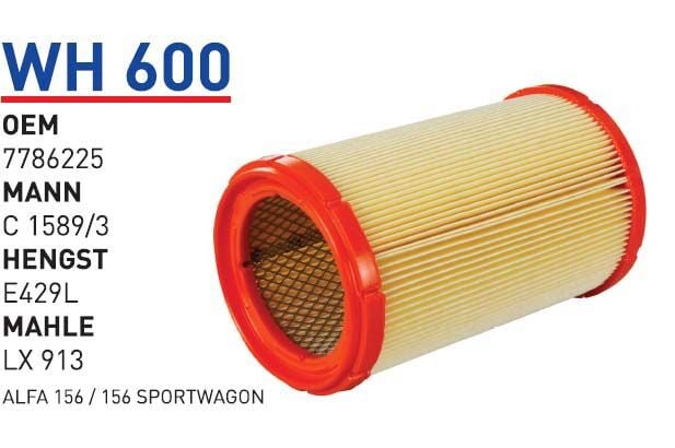 HAVA FILTRESI ALFA 156 / 156 SPORTWAGON