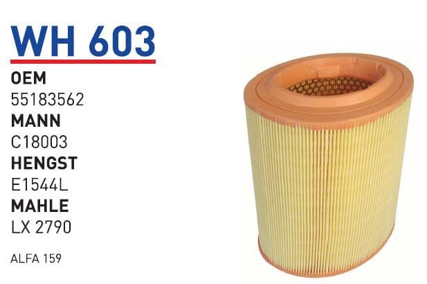 HAVA FILTRESI ALFA 159 HAVA FILTRESI