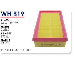 HAVA FILTRESI RENAULT KANGOO 2001-