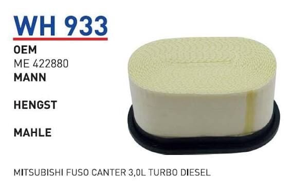 HAVA FILTRESI MITSUBISHI FUSO CANTER 3,0L TURBO DIZEL