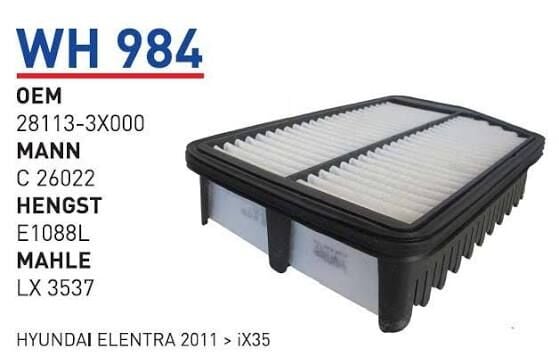 HAVA FILTRESI HYUNDAI ELENTRA 2011 > IX35