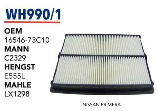 HAVA FILTRESI NiSSAN PRiMERA