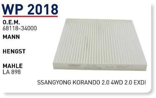 POLEN FILTRESI SSANGYONG KORANDO 2.0-2.0 4WD-2.0 EXDi